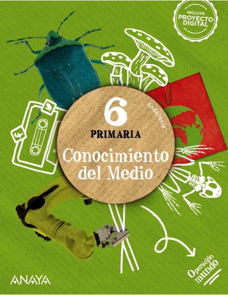 CONOCIMIENTO DEL MEDIO 6ºPRIMARIA OPERACION MUNDO ANDALUCIA 2023